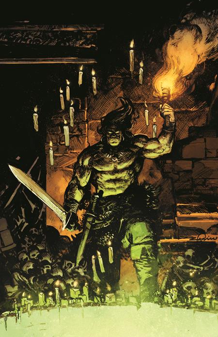 CONAN THE BARBARIAN TIDES OF THE TYRANT KING #1 (OF 4) CVR J GERARDO ZAFFINO VIRGIN CARDSTOCK VAR (MR) 9/23/2026