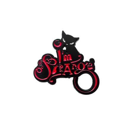 EMILY THE STRANGE IM STRANGE ENAMEL PIN BADGE 10/14/2026