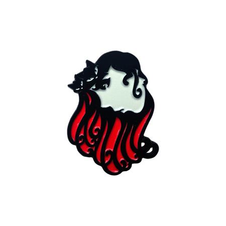 EMILY THE STRANGE WINDSWEPT ENAMEL PIN BADGE 10/14/2026