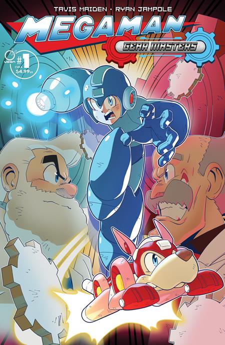 MEGA MAN GEAR MASTERS #1 (OF 5) CVR A RYAN JAMPOLE 9/23/2026