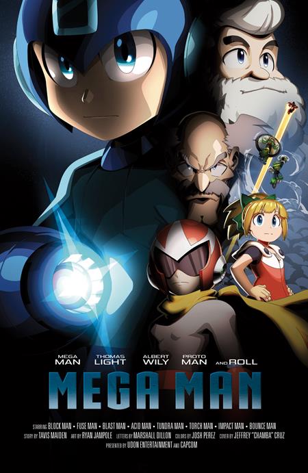 MEGA MAN GEAR MASTERS #1 (OF 5) CVR C JEFFREY CRUZ VAR 9/23/2026