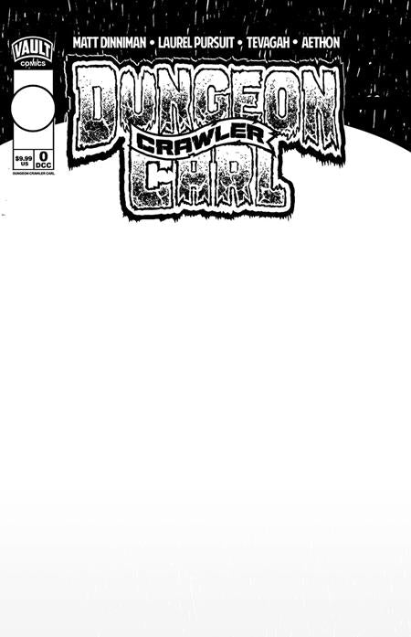 DUNGEON CRAWLER CARL SPECIAL EDITION #0 2ND PTG CVR D BLANK SKETCH VAR 9/30/2026
