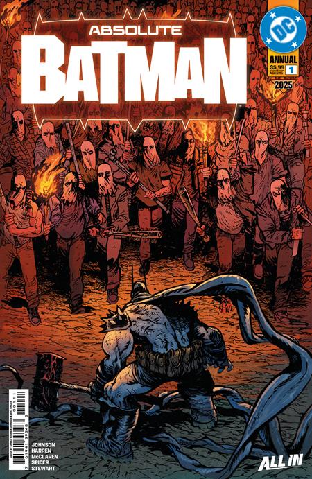ABSOLUTE BATMAN 2025 ANNUAL #1 (ONE SHOT) CVR A DANIEL WARREN JOHNSON 10/29/2025