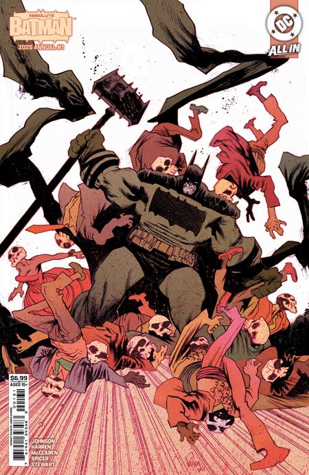 ABSOLUTE BATMAN 2025 ANNUAL #1 (ONE SHOT) CVR C JAMES HARREN CARD STOCK VAR 10/29/2025