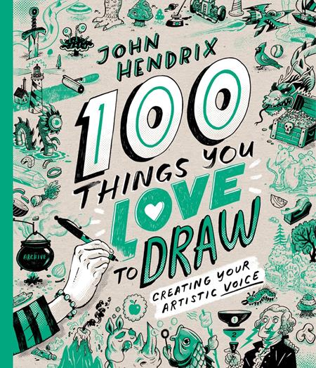 100 THINGS YOU LOVE TO DRAW HC 10/21/2026