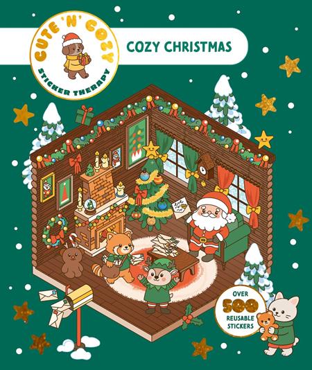 CUTE N COZY STICKER THERAPY TP COZY CHRISTMAS 10/14/2026