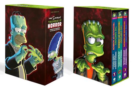 SIMPSONS TREEHOUSE OF HORROR OMINOUS OMNIBUS HC (3 VOLUME BOX SET) 10/21/2026