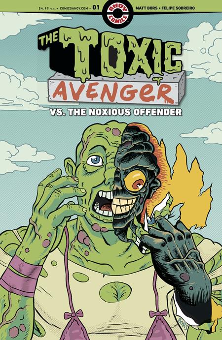 TOXIC AVENGER VS THE NOXIOUS OFFENDER #1 (OF 5) CVR A MATT BORS (MR) 10/7/2026