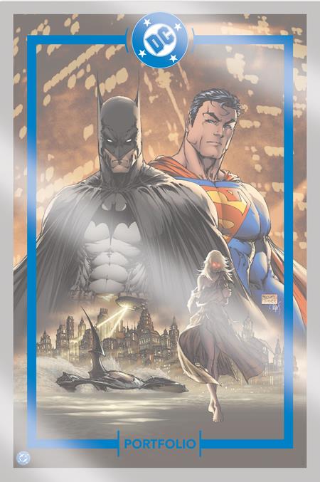DC PORTFOLIO OF MICHAEL TURNER SUPERMAN & BATMAN 9 PRINT SET 11/18/2026