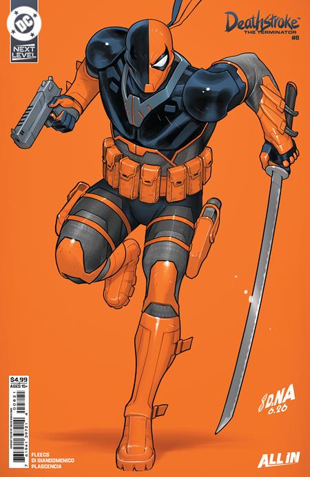 DEATHSTROKE THE TERMINATOR #8 CVR B DAVID NAKAYAMA CARD STOCK VAR 10/21/2026