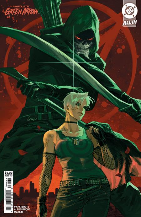 ABSOLUTE GREEN ARROW #6 (OF 12) CVR D LESLEY LEIRIX LI CARD STOCK VAR 10/21/2026