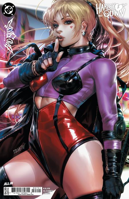 HARLEY QUINN #67 CVR D DERRICK CHEW CARD STOCK VAR (BATMAN BAD SEEDS) 10/28/2026