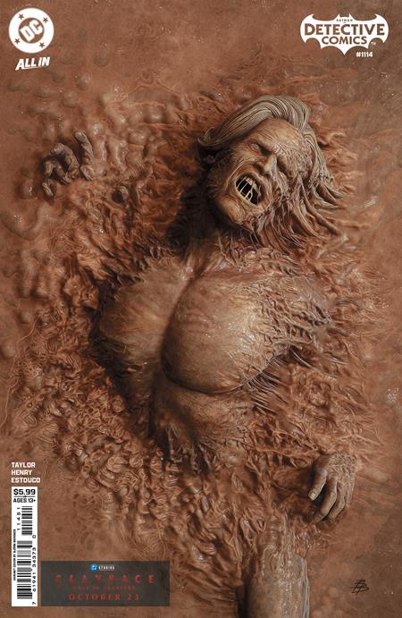 DETECTIVE COMICS #1114 CVR E BJORN BARENDS CLAYFACE MOVIE CARD STOCK VAR (BATMAN BAD SEEDS) 10/21/2026