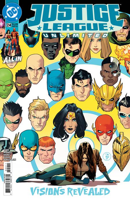 JUSTICE LEAGUE UNLIMITED #24 CVR A DAN MORA 10/28/2026