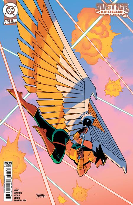 JUSTICE LEAGUE UNLIMITED #24 CVR B BRUNO REDONDO CARD STOCK VAR 10/28/2026