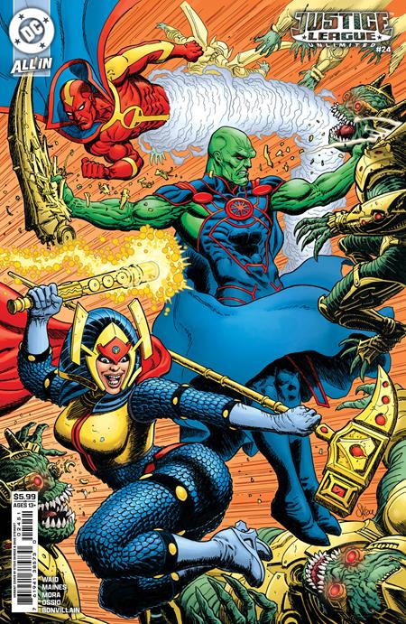JUSTICE LEAGUE UNLIMITED #24 CVR E STEVE SKROCE CARD STOCK VAR 10/28/2026