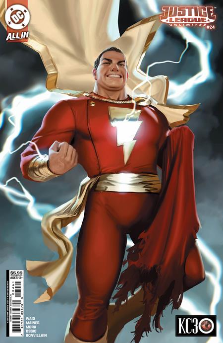 JUSTICE LEAGUE UNLIMITED #24 CVR F STJEPAN SEJIC KINGDOM COME 30TH ANNIVERSARY CARD STOCK VAR 10/28/2026