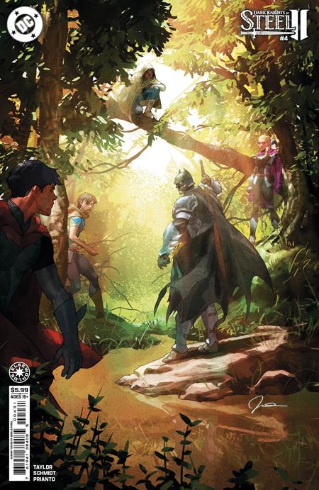 DARK KNIGHTS OF STEEL II #4 (OF 12) CVR C GERALD PAREL CARD STOCK VAR 10/21/2026