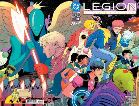 LEGION OF SUPER-HEROES #1 Second Printing Cvr A Hayden Sherman Wraparound 11/4/2026