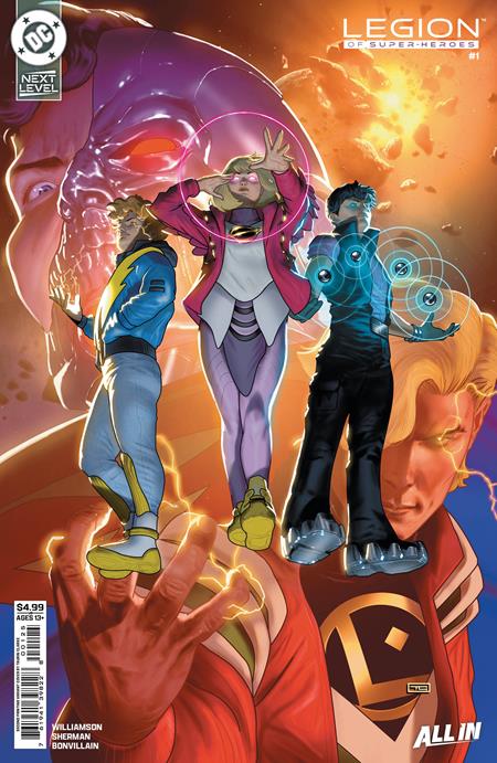 LEGION OF SUPER-HEROES #1 Second Printing Cvr B Taurin Clarke Cardstock Var 11/4/2026