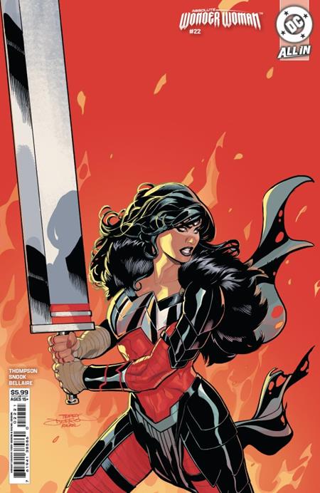 DF ABSOLUTE WONDER WOMAN #22 VARIANT SIGNED BY TERRY & RACHEL DODSON 10/28/2026