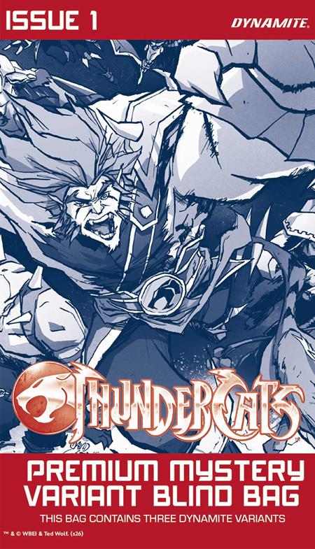 THUNDERCATS (2026) #1 CVR I PREMIUM MYSTERY BLIND BAG VAR 11/4/2026