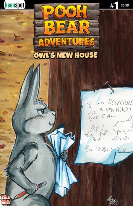 POOH BEAR ADVENTURES OWLS NEW HOUSE #1 (ONE SHOT) CVR A TESSA ROSE 10/28/2026