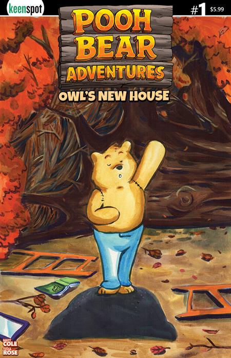 POOH BEAR ADVENTURES OWLS NEW HOUSE #1 (ONE SHOT) CVR B TESSA ROSE POOH RAISES PAW VAR 10/28/2026