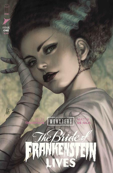 UNIVERSAL MONSTERS THE BRIDE OF FRANKENSTEIN LIVES #1 (OF 4) CVR J STANLEY ARTGERM LAU FOIL VAR 10/28/2026