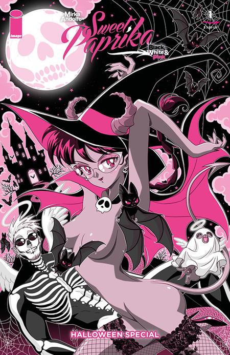 MIRKA ANDOLFOS SWEET PAPRIKA BLACK WHITE & PINK HALLOWEEN SPECIAL #1 (OF 2) CVR C MARCO ALBIERO VAR (MR) 10/21/2026