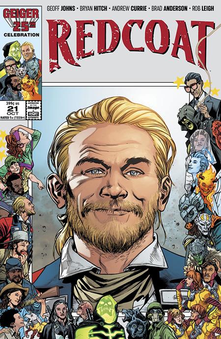 REDCOAT #21 CVR B BRYAN HITCH & BRAD ANDERSON GEIGER #25 ANNIVERSARY VAR 10/21/2026