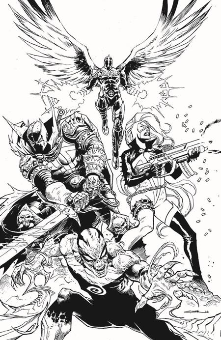 SPAWN SCORCHED #56 CVR B YILDIRAY CINAR B&W VIRGIN VAR 10/28/2026