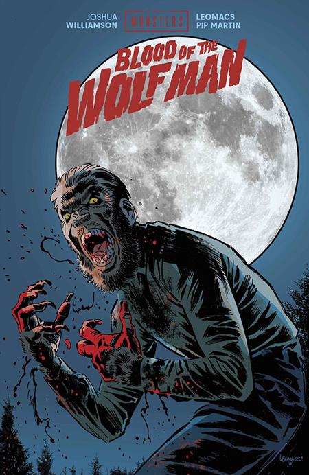 UNIVERSAL MONSTERS BLOOD OF THE WOLF MAN HC LEOMACS CVR (MR) 1/20/2027