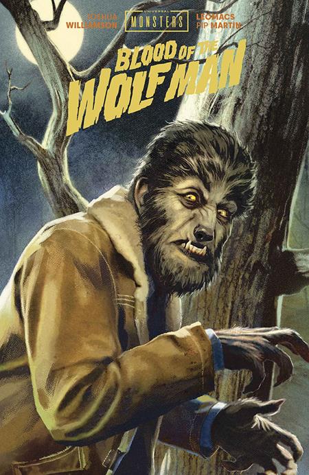 UNIVERSAL MONSTERS BLOOD OF THE WOLF MAN HC DIRECT MARKET EXCLUSIVE JOSHUA MIDDLETON CVR (MR) 1/20/2027