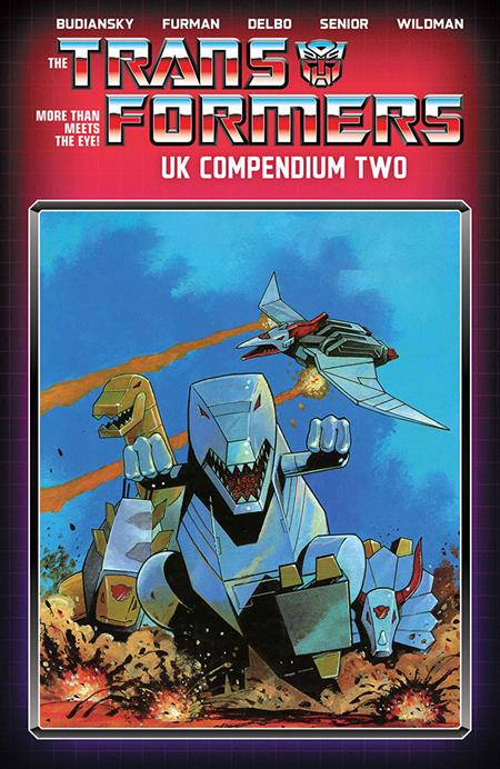 TRANSFORMERS UK COMPENDIUM TP BOOK 02 DIRECT MARKET EXCLUSIVE JEFF ANDERSON CVR 10/14/2026