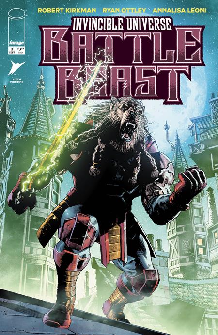 INVINCIBLE UNIVERSE BATTLE BEAST #2 6TH PTG 9/30/2026
