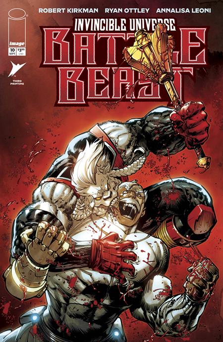 INVINCIBLE UNIVERSE BATTLE BEAST #10 3RD PTG 9/30/2026