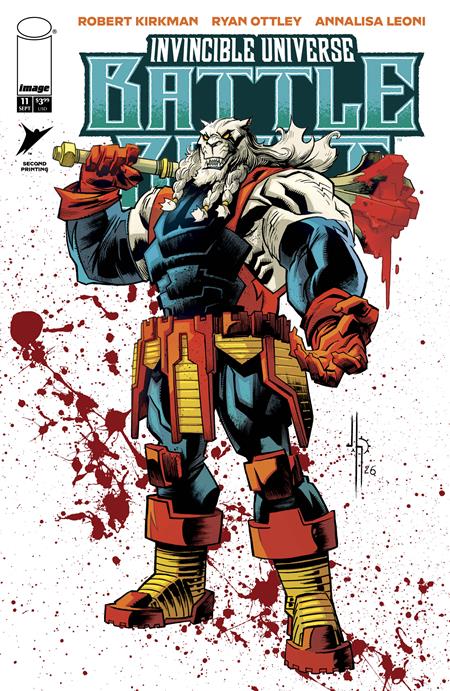 INVINCIBLE UNIVERSE BATTLE BEAST #11 2ND PTG 9/30/2026