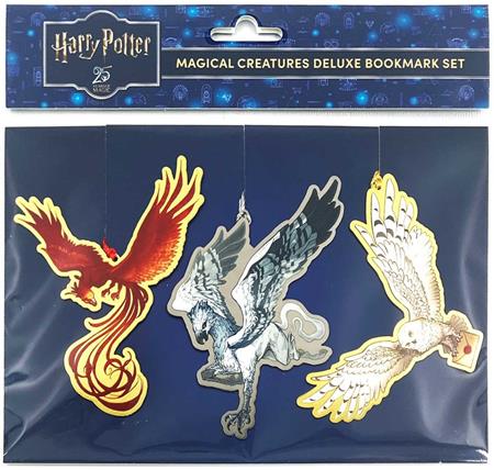 HARRY POTTER MAGICAL CREATURES DELUXE BOOKMARK SET (SET OF 3) 11/4/2026