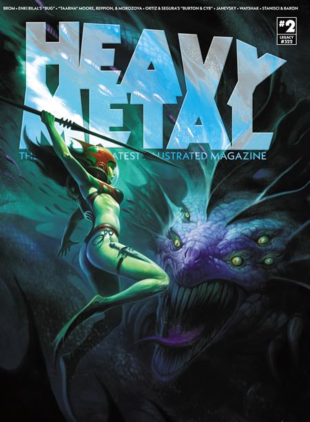 HEAVY METAL MAGAZINE HC #2 (MR) 10/28/2026