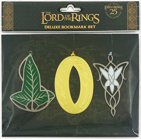 LORD OF THE RINGS DELUXE BOOKMARK SET (SET OF 3) 11/4/2026