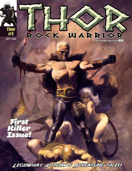 THOR THE ROCK WARRIOR MAGAZINE #1 10/7/2026