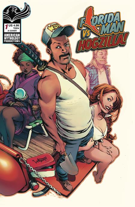 FLORIDA MAN #1 SIGNED BY MIKE BARON WITH PROMO POSTER 10/28/2026