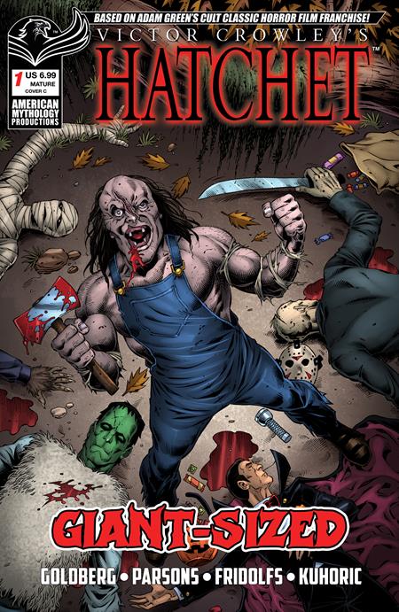 GIANT SIZED HATCHET HALLOWEEN #1 (ONE SHOT) CVR C RICHARD BONK VAR 10/28/2026