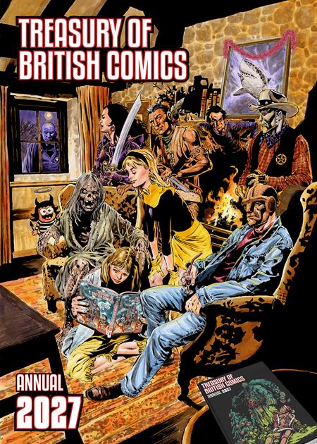TREASURY OF BRITISH COMICS ANNUAL 2027 HC 11/25/2026