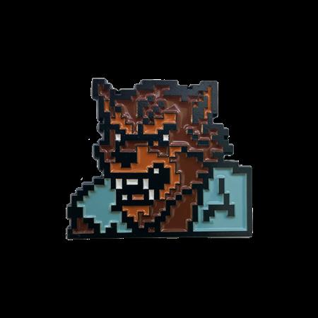 TITAN MERCH ORIGINAL GAMING 8 BIT WEREWOLF ENAMEL PIN BADGE 11/11/2026