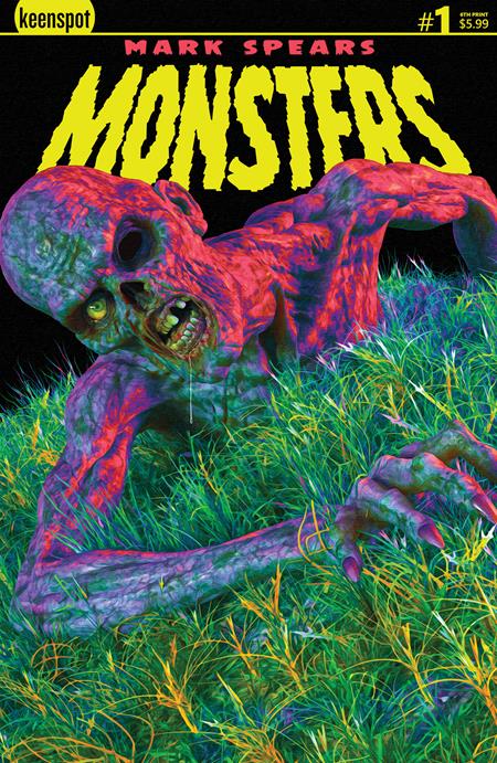MARK SPEARS MONSTERS #1 Sixth Printing Cvr A Mark Spears Zombie 11/19/2025