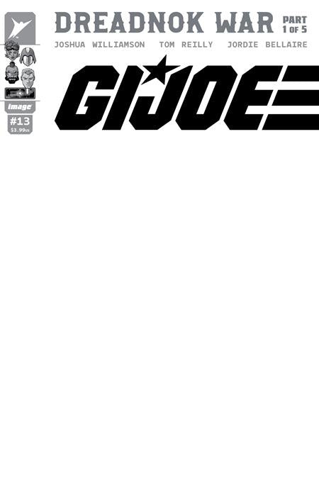 GI JOE #13 CVR G BLANK SKETCH VAR 11/5/2025
