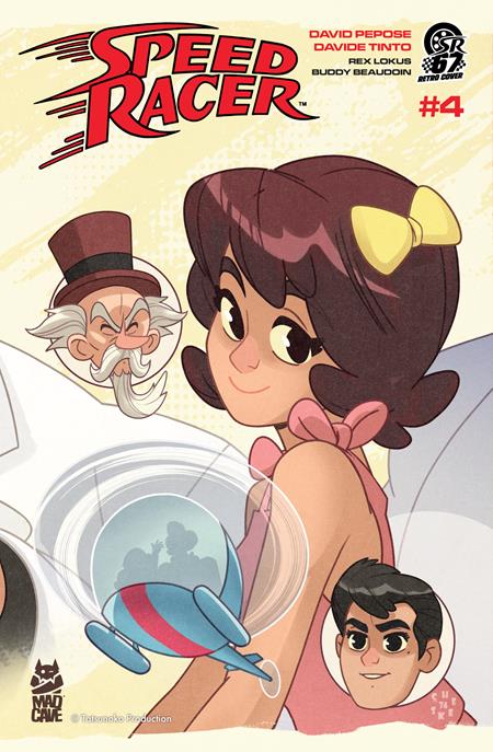 SPEED RACER #4 CVR B SEAN GALLOWAY RETRO MANGA VAR 11/5/2025