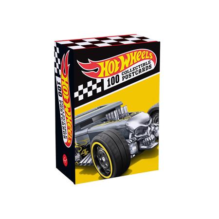 HOT WHEELS POSTCARD BOX 100 COLLECTIBLE POSTCARDS 11/11/2026